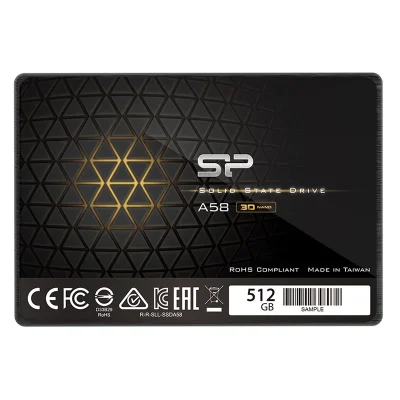 حافظه اس اس دی اینترنال سیلیکون پاور مدل Ace A58 ظرفیت 512 گیگابایت
